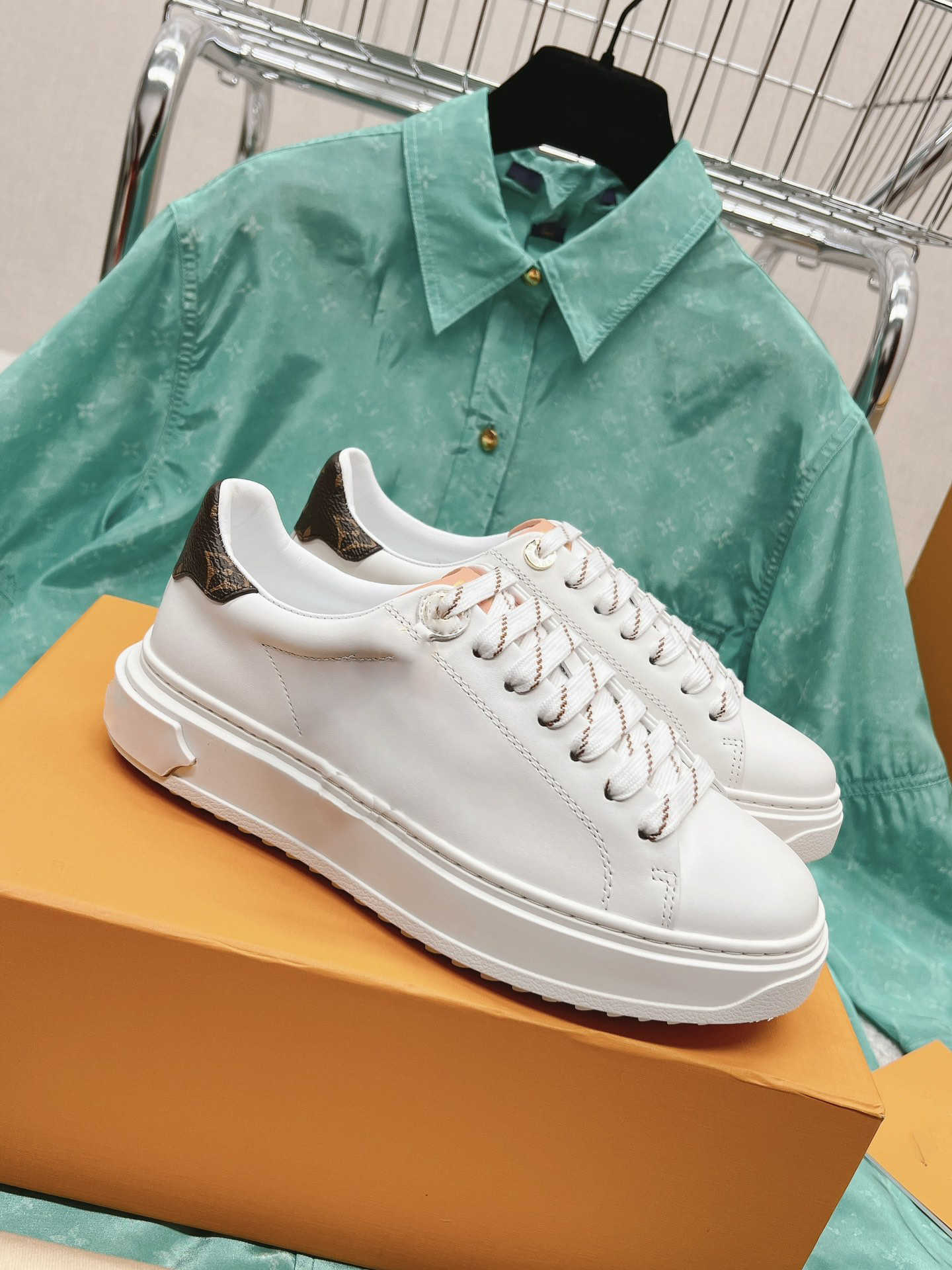 Brand TIVE OUT Women's Sports Shoes Travel Shoes Leather Lace Up Sports Shoes 100% Cowhide Fashion Women's Tablet Designer Sports Shoes Letter Women's Shoes Platform, Color18
Brand TIVE OUT Women's Sports Shoes Travel Shoes Leather Lace Up Sports Shoes 100% Cowhide Fashion Women's Tablet Designer Sports Shoes Letter Women's Shoes Platform, Color18