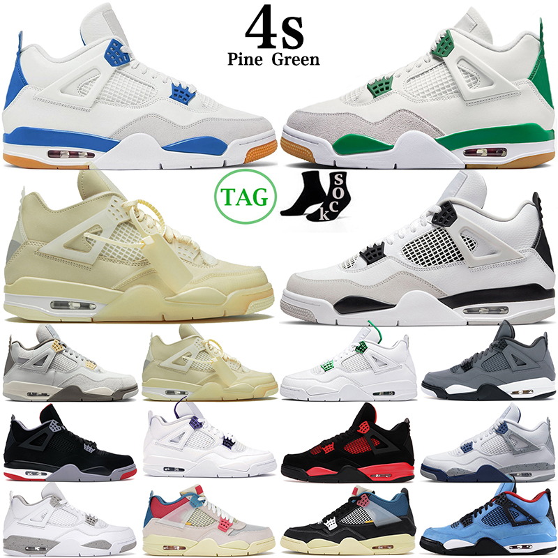 Sapphire 4 4s Basketball Shoes Pine Green Military Black Cats Midnight Navy University Blue White Oreo Cactus Jack Mens Trainers Outdoor Sports Sneakers wholesale, #35
Sapphire 4 4s Basketball Shoes Pine Green Military Black Cats Midnight Navy University Blue White Oreo Cactus Jack Mens Trainers Outdoor Sports Sneakers wholesale, #35