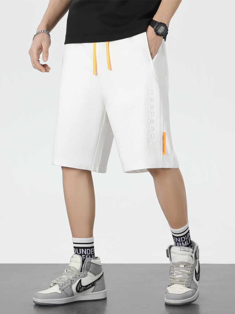 Men's Shorts Summer Pocket Sweatshirt Men's Hip Hop Street Clothing Loose Jogging Shorts Men's Straight Cotton Casual Shorts Plus Size 