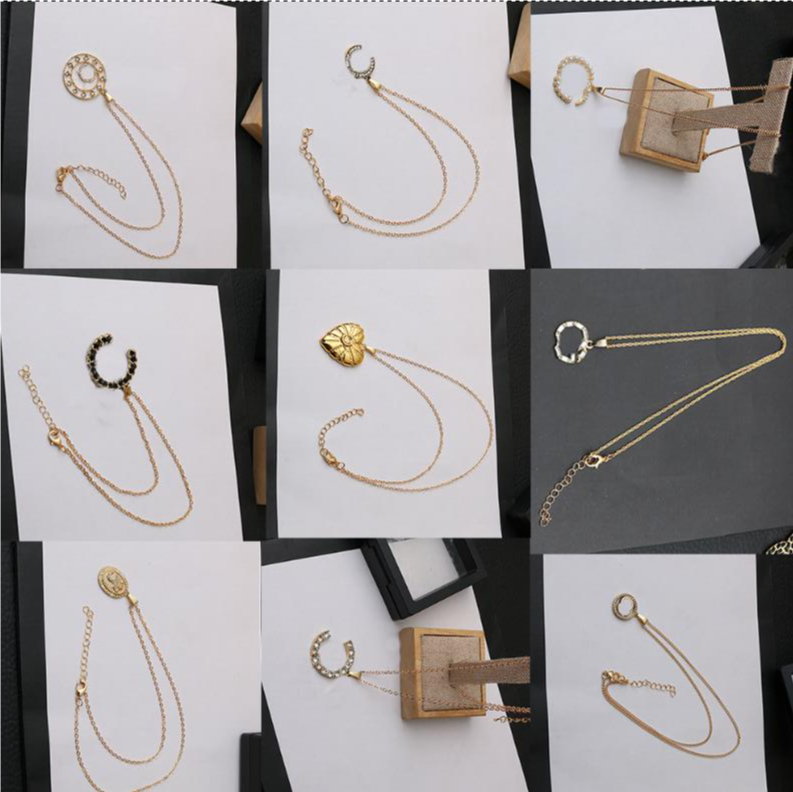 20style Fashion Designer 18K Gold Plated Pendant Necklaces Luxury Stainless Steel Letter Link Chain Men Women Couple Lovers Necklace Jewelry
20style Fashion Designer 18K Gold Plated Pendant Necklaces Luxury Stainless Steel Letter Link Chain Men Women Couple Lovers Necklace Jewelry