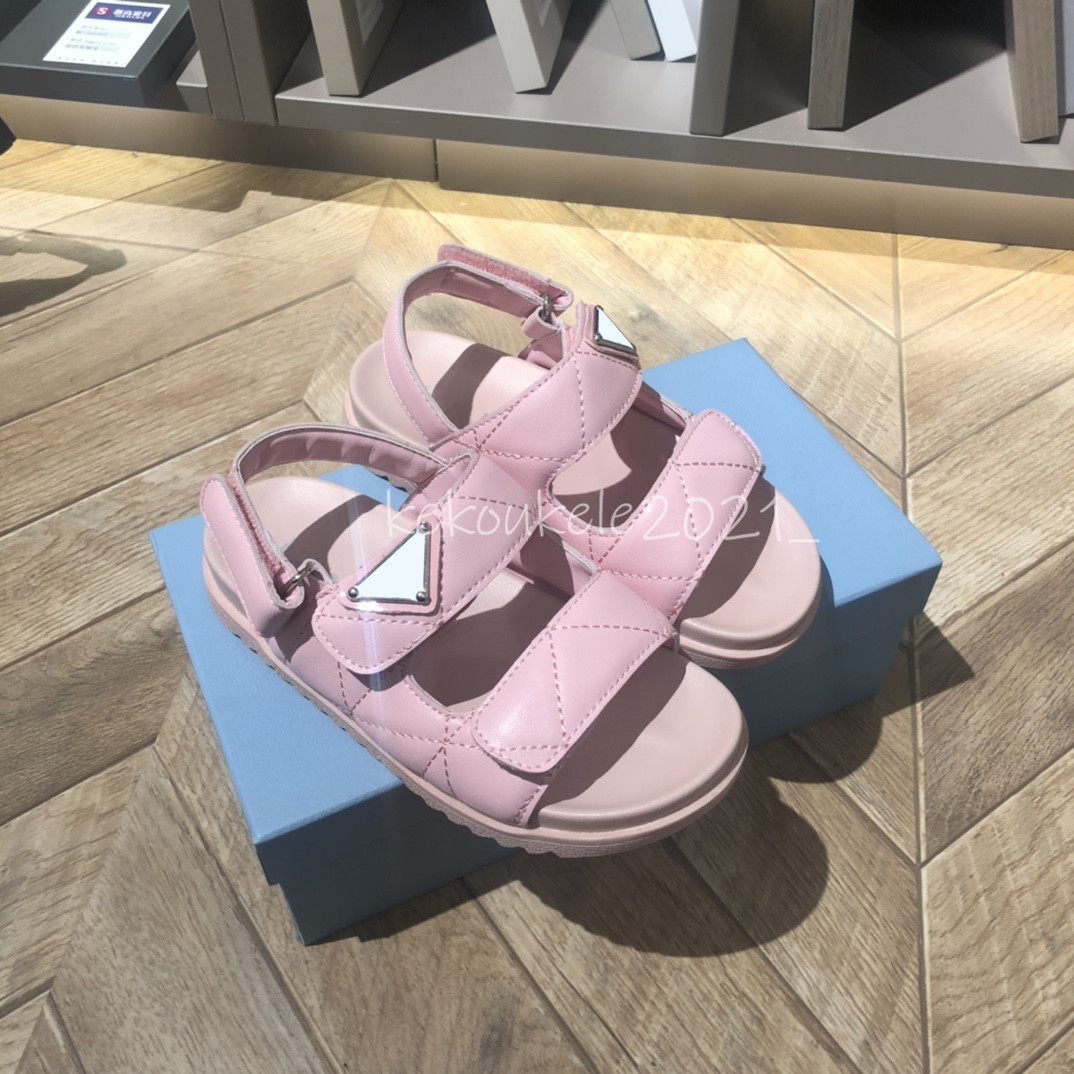 Kids Girls Sandals Summer Fashion Black Pink White High Quality Leather Brand Slides Children Boys Sandals
Kids Girls Sandals Summer Fashion Black Pink White High Quality Leather Brand Slides Children Boys Sandals
