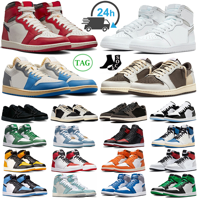 jumpman 1 1s basketball shoes Black Phantom Lost And Found Reverse Mocha Fragment Neutral Grey Vintage UNC Grey Heritage mens trainers women outdoor sports sneakers, 26
jumpman 1 1s basketball shoes Black Phantom Lost And Found Reverse Mocha Fragment Neutral Grey Vintage UNC Grey Heritage mens trainers women outdoor sports sneakers, 26