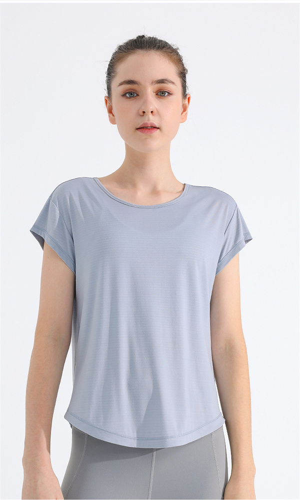ll Women Yoga Short Sleeve Smock Women Mesh Sports Top Loose Casual Running Fitness Thin and Light T-shirt Summer 4 Colors TX06, Blue
ll Women Yoga Short Sleeve Smock Women Mesh Sports Top Loose Casual Running Fitness Thin and Light T-shirt Summer 4 Colors TX06, Blue