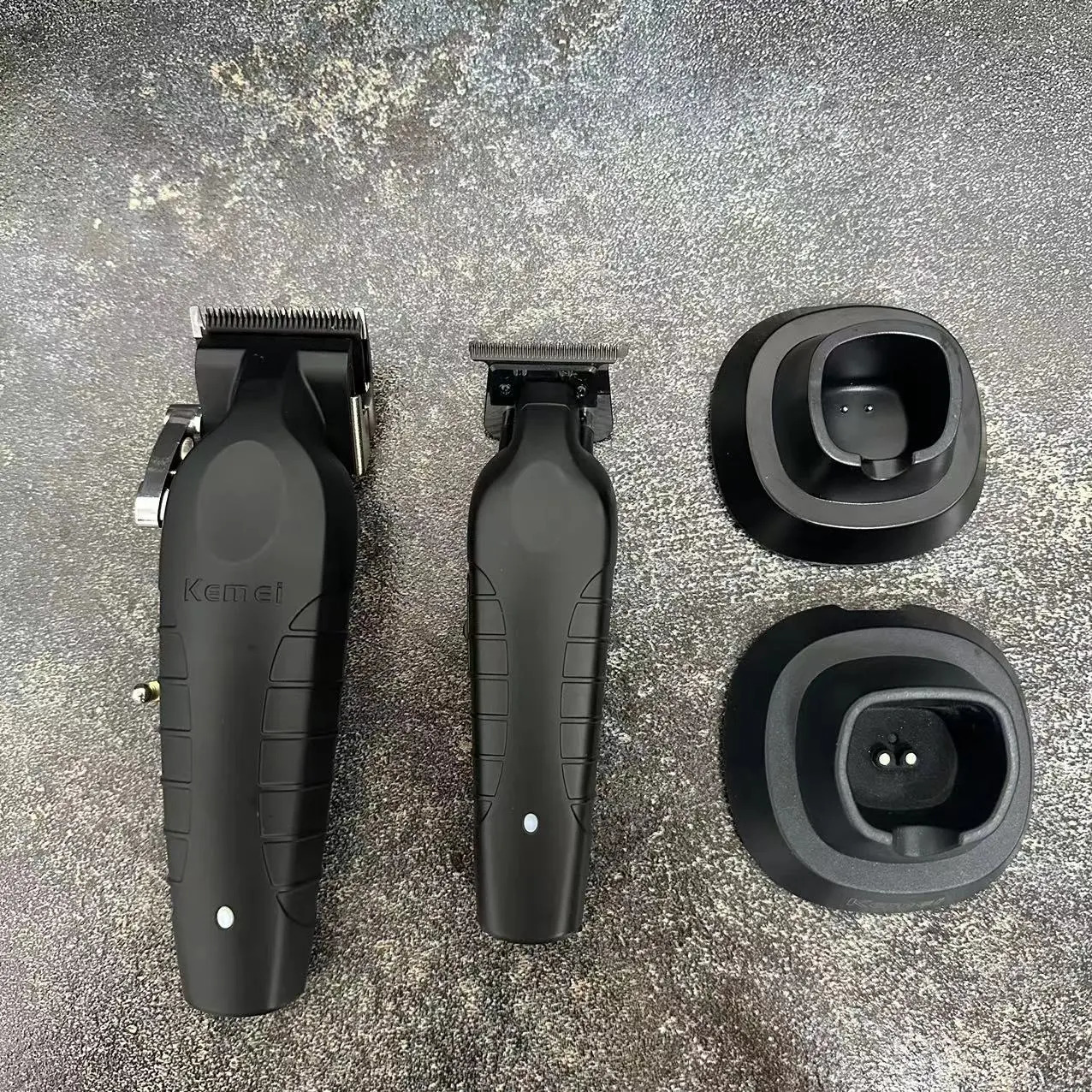 Hair Trimmer 2023 2PC Kits Professional Oil Head Clipper Barber Shop Tool Electric with Charger Stand Cutting Machine 231102