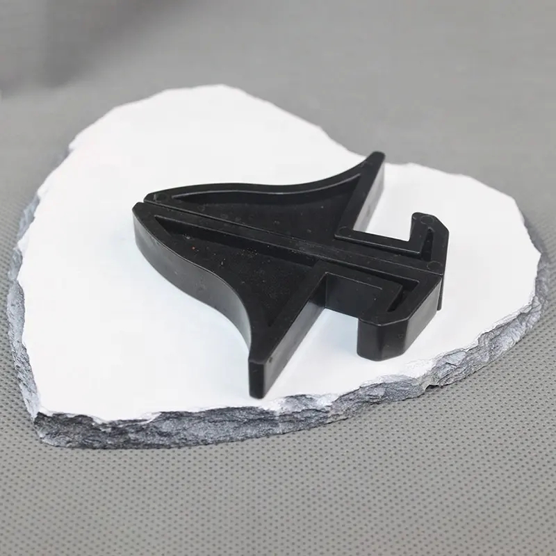 8inch sublimation Blank photo slate rock plaque heart shape Heat Transfer Picture Frame