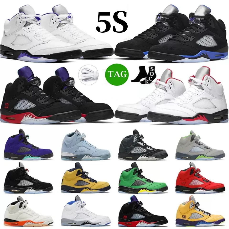 5s jordens basketball shoes men jumpman 5 UNC Dark Concord Green Bean Racer Blue Bluebird Moonlight Raging Red Aqua What The Anthracite mens sports sneakers, 14
5s jordens basketball shoes men jumpman 5 UNC Dark Concord Green Bean Racer Blue Bluebird Moonlight Raging Red Aqua What The Anthracite mens sports sneakers, 14