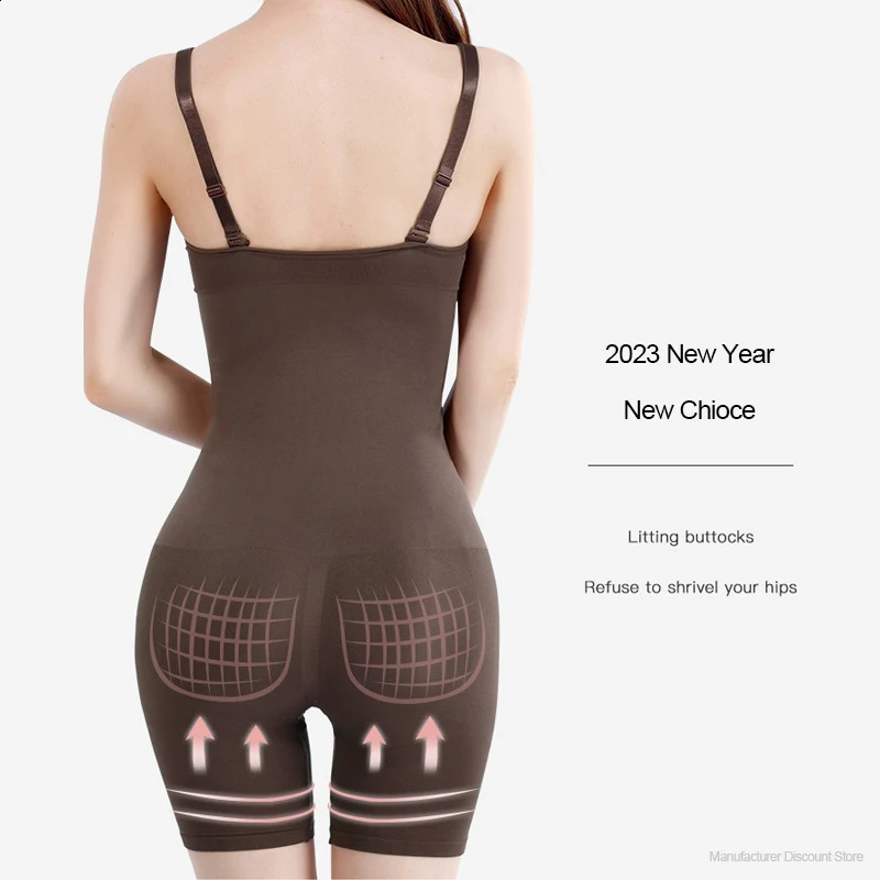 Waist Tummy Shaper Seamless Body Shaper Women Bodysuit Slimming Waist Trainer Shapewear Lingerie Trimmer Butt Lifter Corset Tummy Control Underwear 23