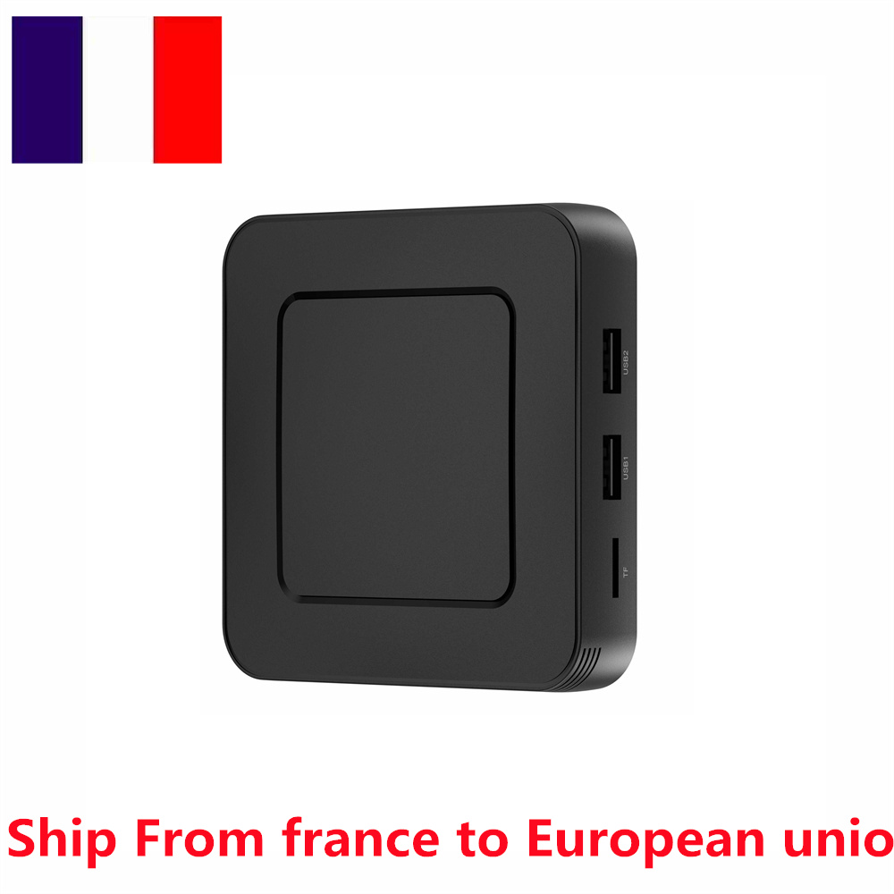 France in stock Z6 Allwinner H313 ATV Android 10 TV Box with 2.4G/5.8G Dual Wifi BT Voice Remote 2GB RAM 8GB 16GB ROM