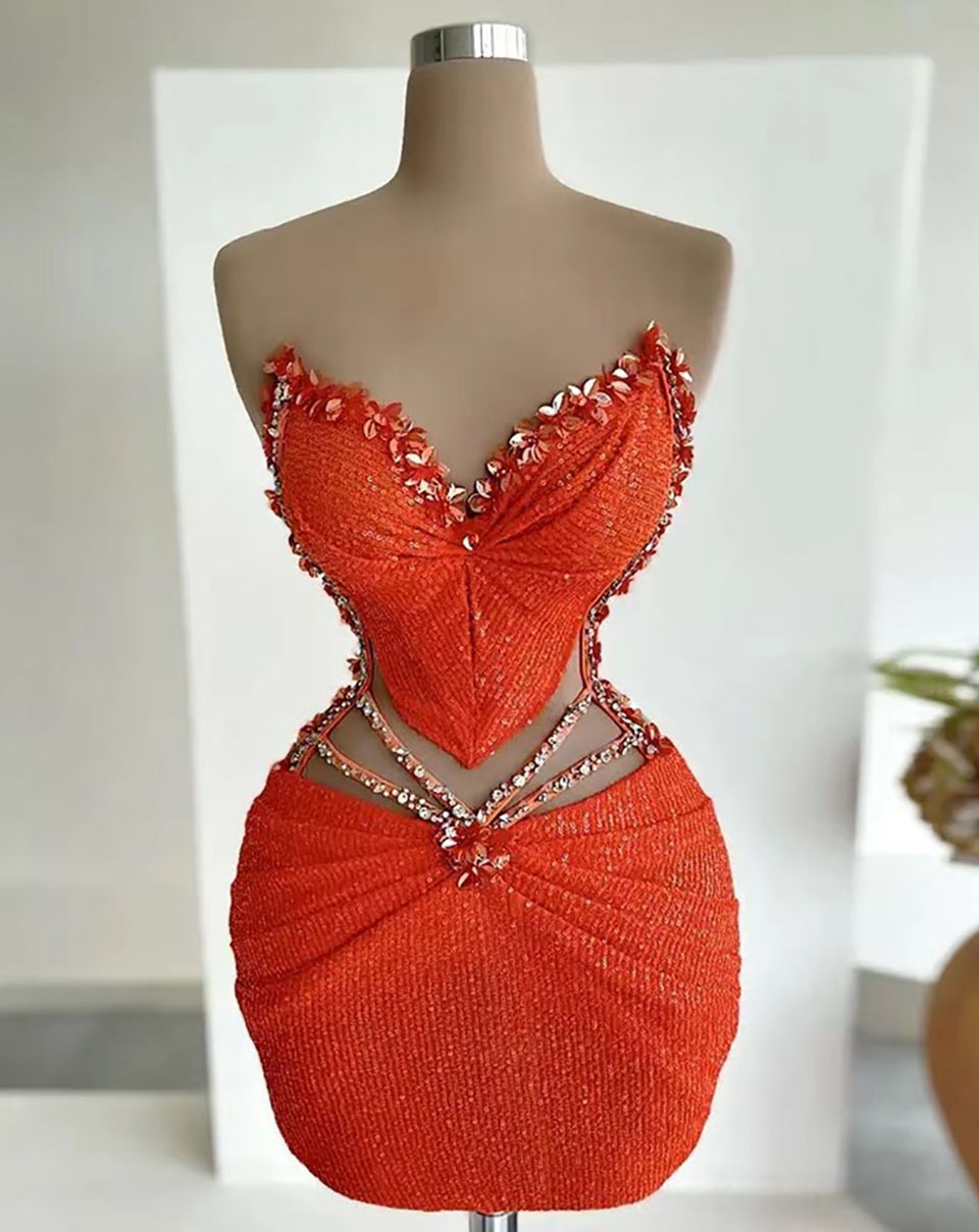 Cocktail Dress Crystal Prom Party Gown Plus Size Zipper New Custom Graduation Straight Sleeveless Satin Lace Up Pleat Beaded Sweetheart
