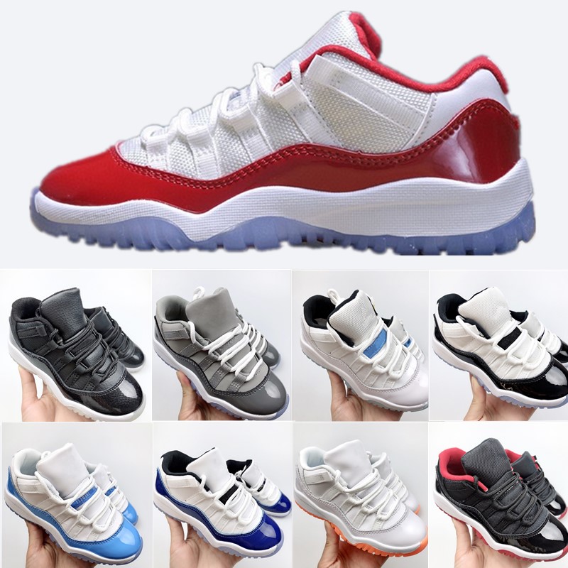 Kids shoes 11s 11 cherry low Boys Girls shoe Children Basketball Infant toddlers grey Gym trainers baby kid sneakers youth designer Sneaker Snake skin Legend
Kids shoes 11s 11 cherry low Boys Girls shoe Children Basketball Infant toddlers grey Gym trainers baby kid sneakers youth designer Sneaker Snake skin Legend