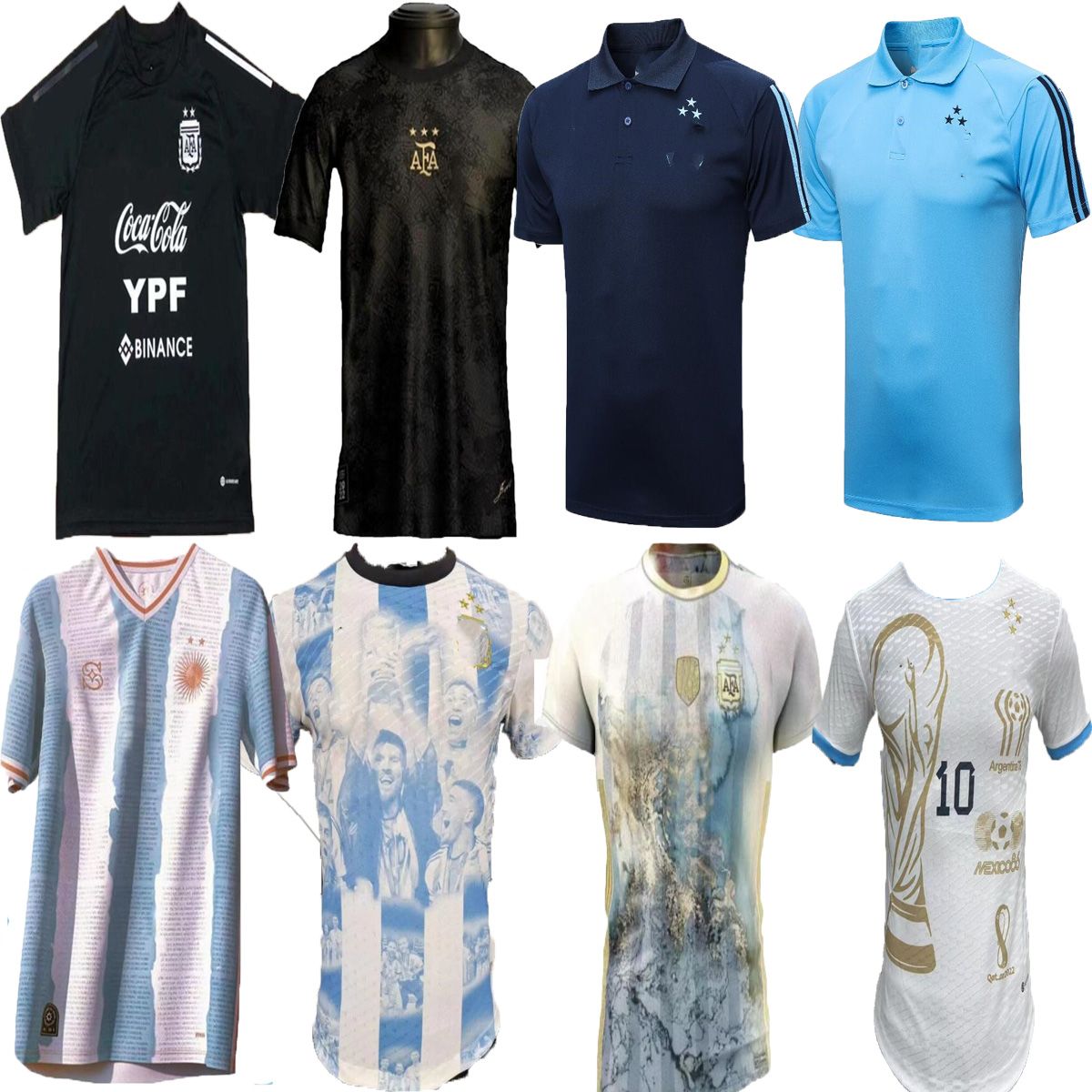 Argentina training soccer jerseys wear poLo shirt 2022 2023 2024 DYBALA 22 23 24 Maillots de foot Maradona MESSIs football shirt uniform short
Argentina training soccer jerseys wear poLo shirt 2022 2023 2024 DYBALA 22 23 24 Maillots de foot Maradona MESSIs football shirt uniform short