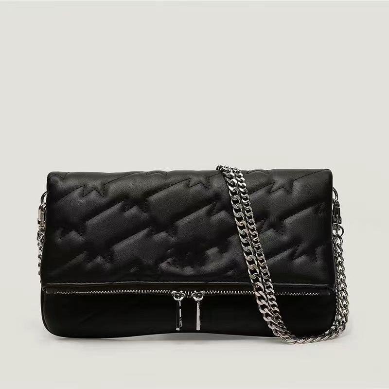 Shoulder Bags Fashion Women Personality Wings Decorated Chain Messenger Womens Corssbody Leather Bolsos
