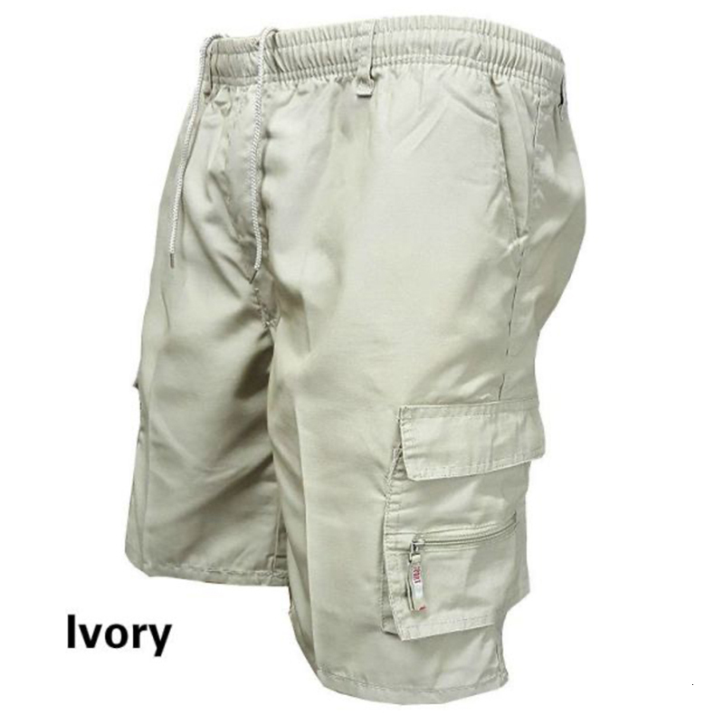 Men's Shorts Men's Breathable Cargo Shorts Multi Pocket Men's Loose Work Shorts Men's Leisure Summer Outdoor Beach Shorts 230403
