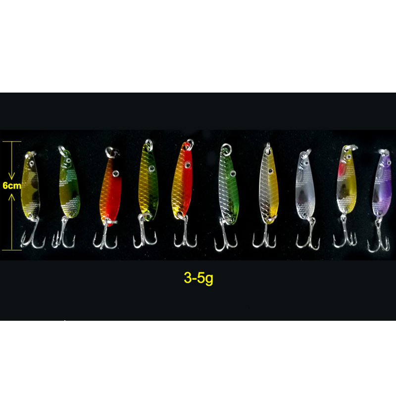 Baits Lures FJORD 30pcslot Spinners Fishing Kit Set of Wobblers Metal Spoon Lures Summer Freshwater Saltwater Fishing Tackle Baits 230331