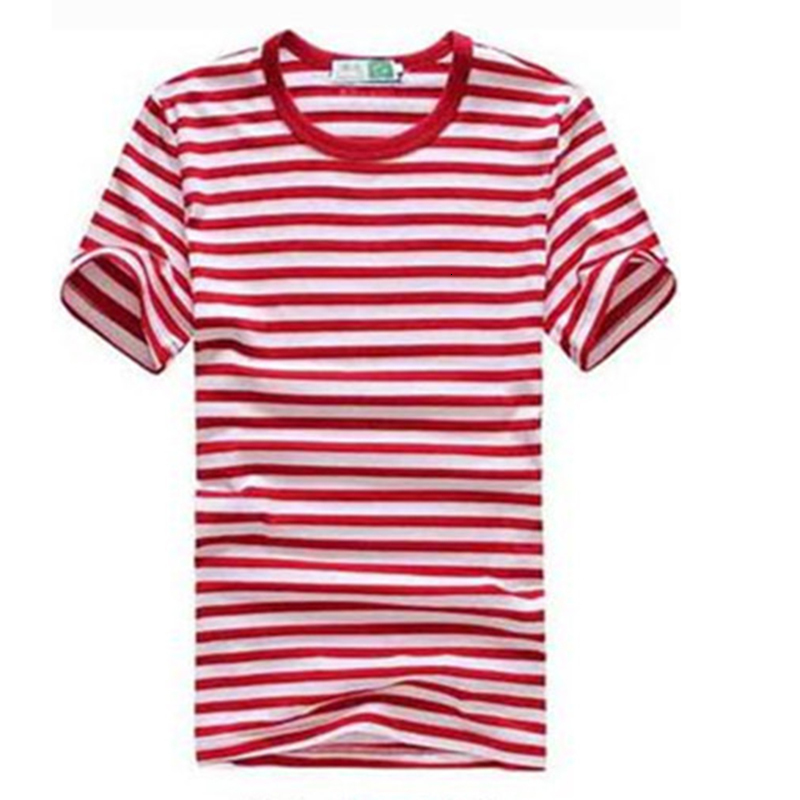 Men's T-Shirts Men's T-shirt Fashion Short Sleeve Slim Fit Striped Top Men's Striped T-shirt Men's T-shirt Women's T-shirt Pl