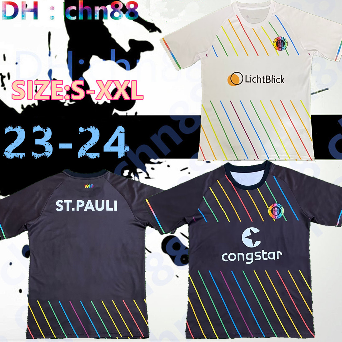 23 24 ST Pauli soccer jerseys 2023 2023 white BECKER IRVINE KYEREH HARTEL Maillots De Foot SMITH PAQARADA MEDIC football shirts camesitas de futol, 23-24 home
23 24 ST Pauli soccer jerseys 2023 2023 white BECKER IRVINE KYEREH HARTEL Maillots De Foot SMITH PAQARADA MEDIC football shirts camesitas de futol, 23-24 home