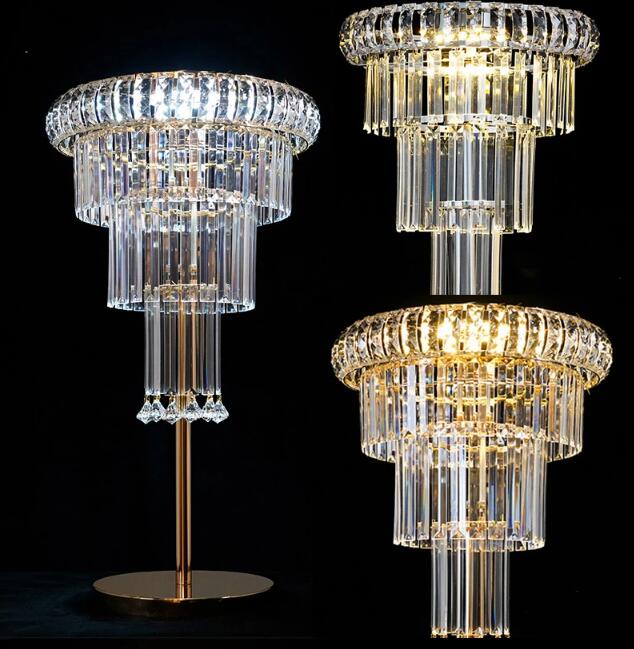 6Pcs Glod Crystal Flowe Vase Wedding Decoration Table Centerpieces Candelabra Birthday Party Flower Vase Holder Home Decor