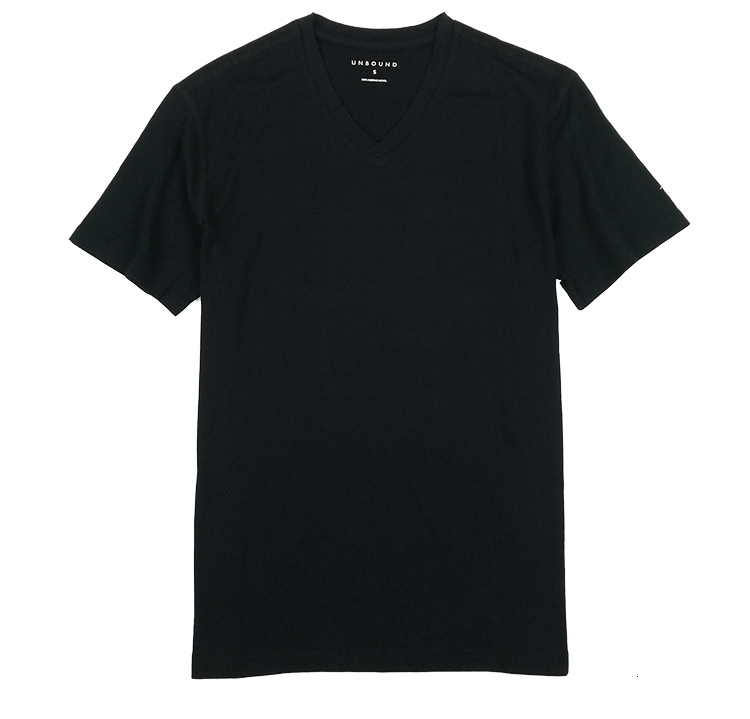 Men's T-Shirts Men's Merino Wool T-shirt 100% Merino Wool Bottom V-neck Technology T-shirt Men's Wool Shirt 160g Willow Breathable and 
