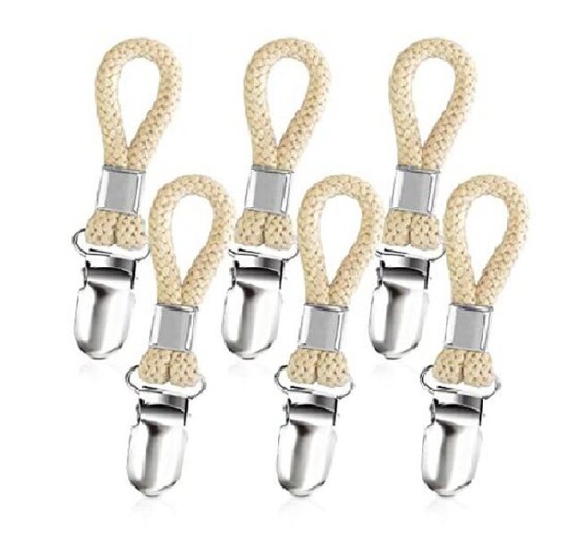 Bath Towel Clip Sturdy hanging makeup organizer Versatile Metal Braided Cotton Loop Clothes Clamps
Bath Towel Clip Sturdy hanging makeup organizer Versatile Metal Braided Cotton Loop Clothes Clamps