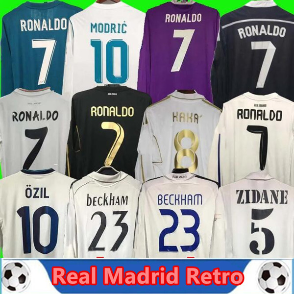 RETRO Real Madrids Soccer Jerseys long sleeve Football shirts GUTI Ramos SEEDORF CARLOS 10 11 12 13 14 15 16 RONALDO ZIDANE Beckham RAUL 00 01 02 03 04 05 06 07 finals KAKA
RETRO Real Madrids Soccer Jerseys long sleeve Football shirts GUTI Ramos SEEDORF CARLOS 10 11 12 13 14 15 16 RONALDO ZIDANE Beckham RAUL 00 01 02 03 04 05 06 07 finals KAKA