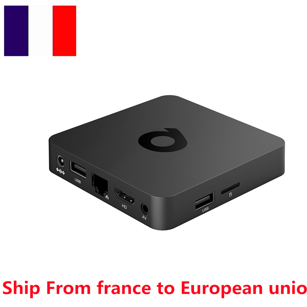 Ship From france ATV Q1 Smart TV Box Android 10 Allwinner H313 2GB 16GB Support Google Voice Dual 2G 8G Wifi BT 4K AndroidTV Set Top Box