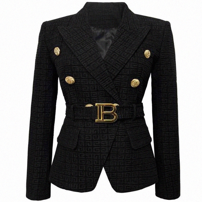 Womens Suits & Blazers 4XL 5XL Spring Autumn Fashion Small Suit Home Lion Button Short Black White Jacquard Jacket Lion button Balmains
Womens Suits & Blazers 4XL 5XL Spring Autumn Fashion Small Suit Home Lion Button Short Black White Jacquard Jacket Lion button Balmains