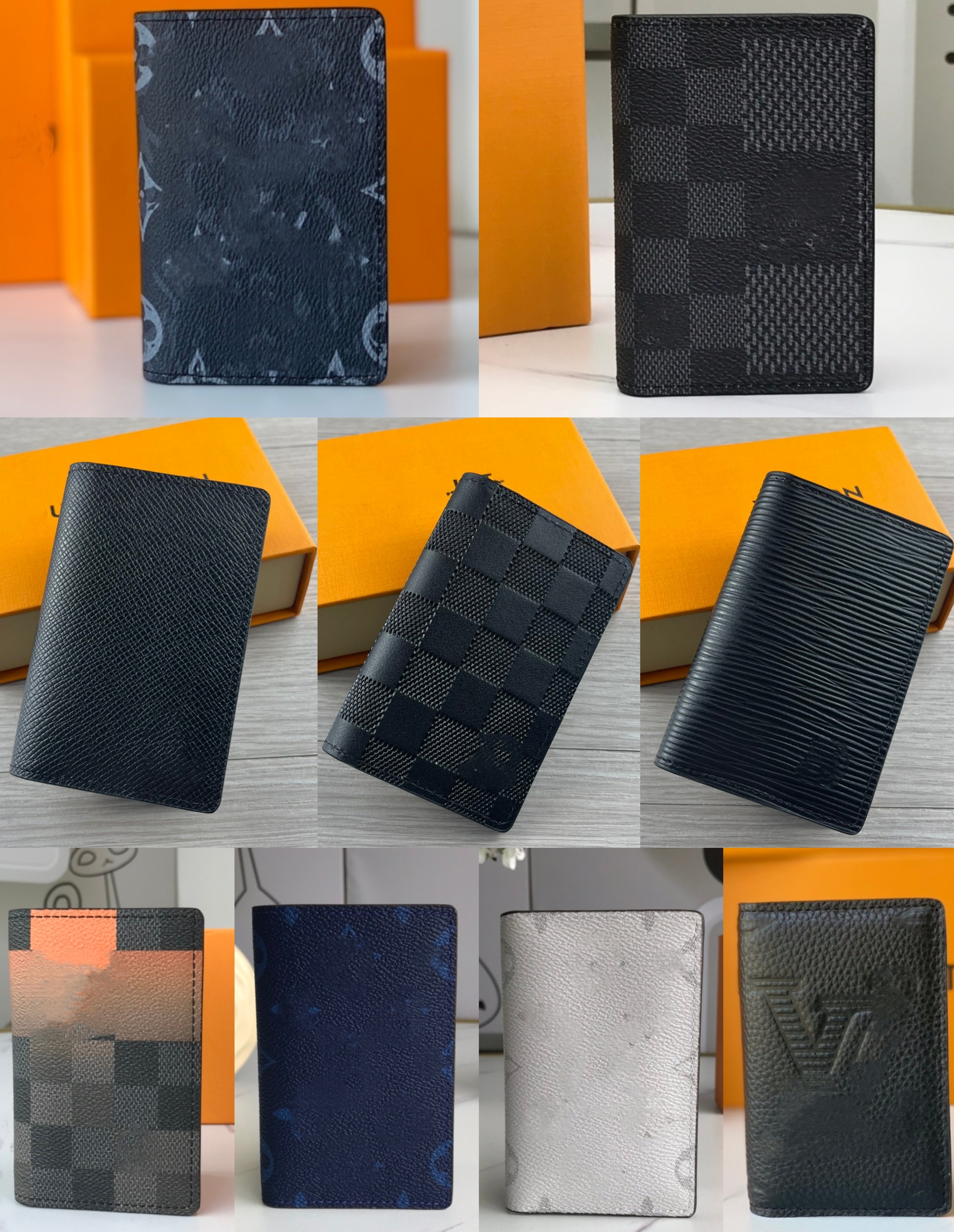 Limited Edition Plaid Mens Wallet Classic Lychee Pattern Women Men Coin Purses Card Holders Embossed Letter Unisex Card Bag Purses Pocket Clutch Bags Storage Wallet, Black6
Limited Edition Plaid Mens Wallet Classic Lychee Pattern Women Men Coin Purses Card Holders Embossed Letter Unisex Card Bag Purses Pocket Clutch Bags Storage Wallet, Black6