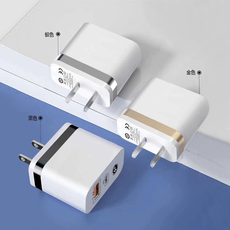 USB 18W wall Charger Adapter Type C PD 2.4A Fast Charging Travel US Plug Home Charger for All Phone samsung huawei Type-C