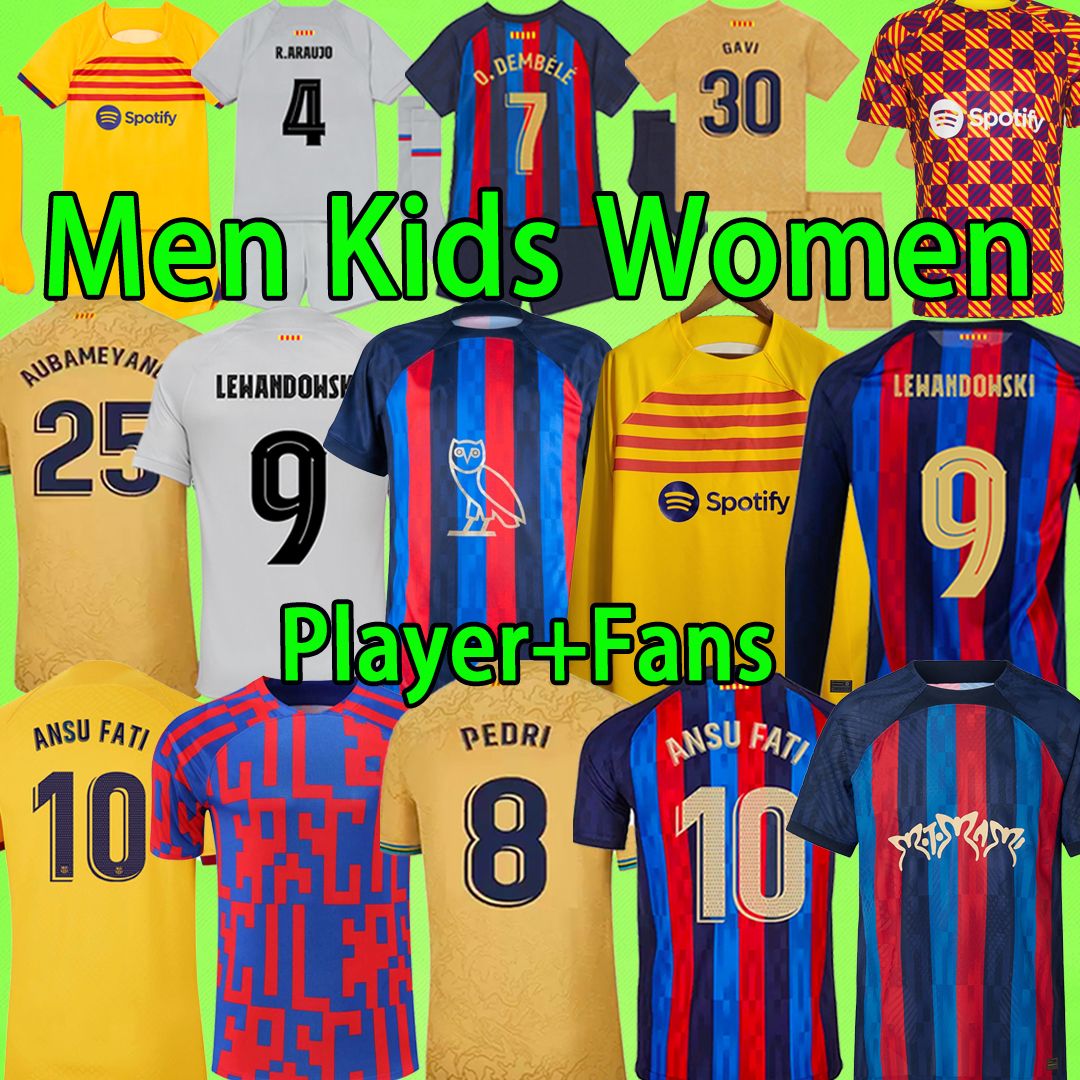 soccer jerseys barcelona 22 23 Fans Player version LEWANDOWSKI Kids Kit Women PEDRI ANSU FATI GAVI Rosalia 2022 2023 barca football shirt boy Owl Camiseta long sleeve, 2023 new
soccer jerseys barcelona 22 23 Fans Player version LEWANDOWSKI Kids Kit Women PEDRI ANSU FATI GAVI Rosalia 2022 2023 barca football shirt boy Owl Camiseta long sleeve, 2023 new