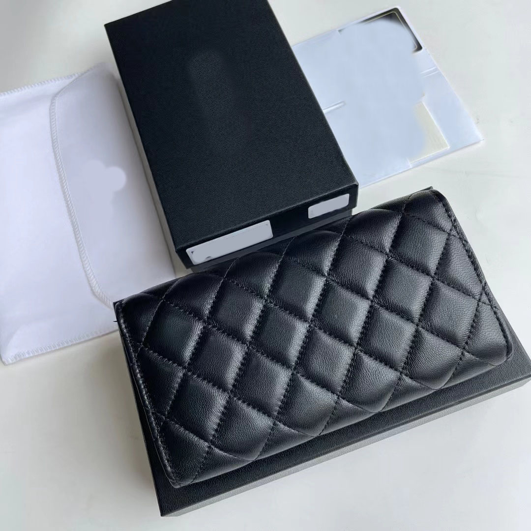 Classic Designer Genuine Leather Cardholder Purse Luxury C Credit Card Purse Bag Fashion Women's Coin Purse Travel Documents Passport Holder50095M