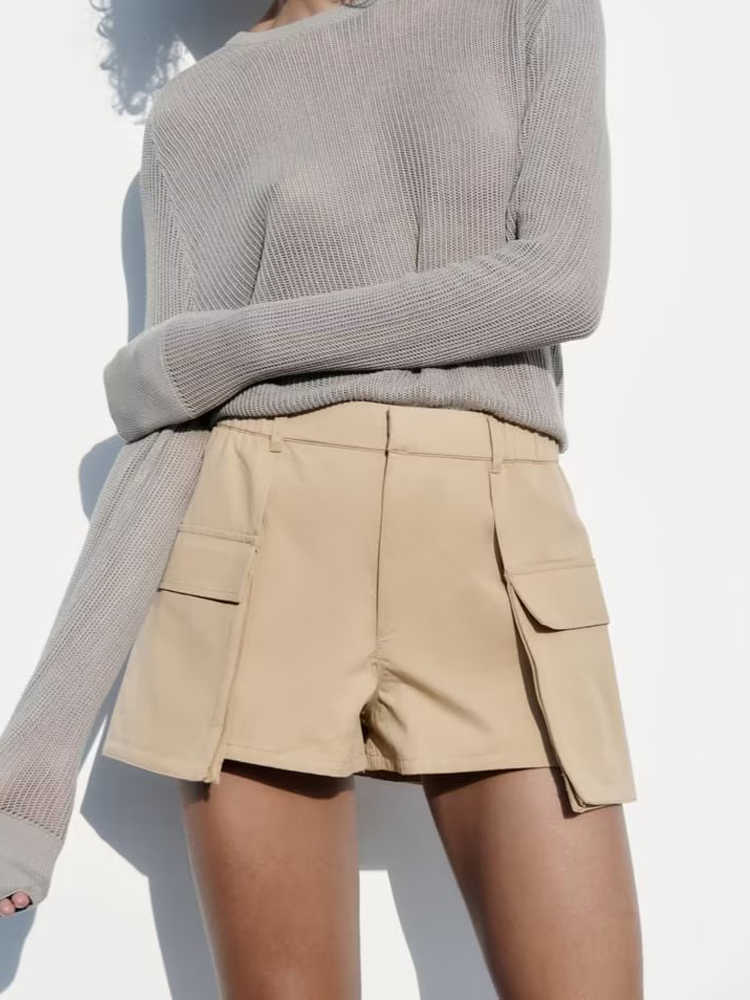 Skirts Traf Fashion Women Cargo Skirt 2023 Summer with Pockets A-line Ladies Chic Elegant Mini Short P230403, Beige
Skirts Traf Fashion Women Cargo Skirt 2023 Summer with Pockets A-line Ladies Chic Elegant Mini Short P230403, Beige