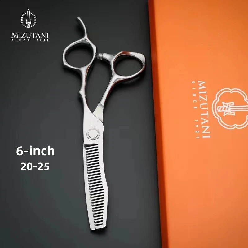 Scissors Shears Mizutani barber professional hairdressing scissors 60 Inch 440C material High end salon Hair cutting 231102