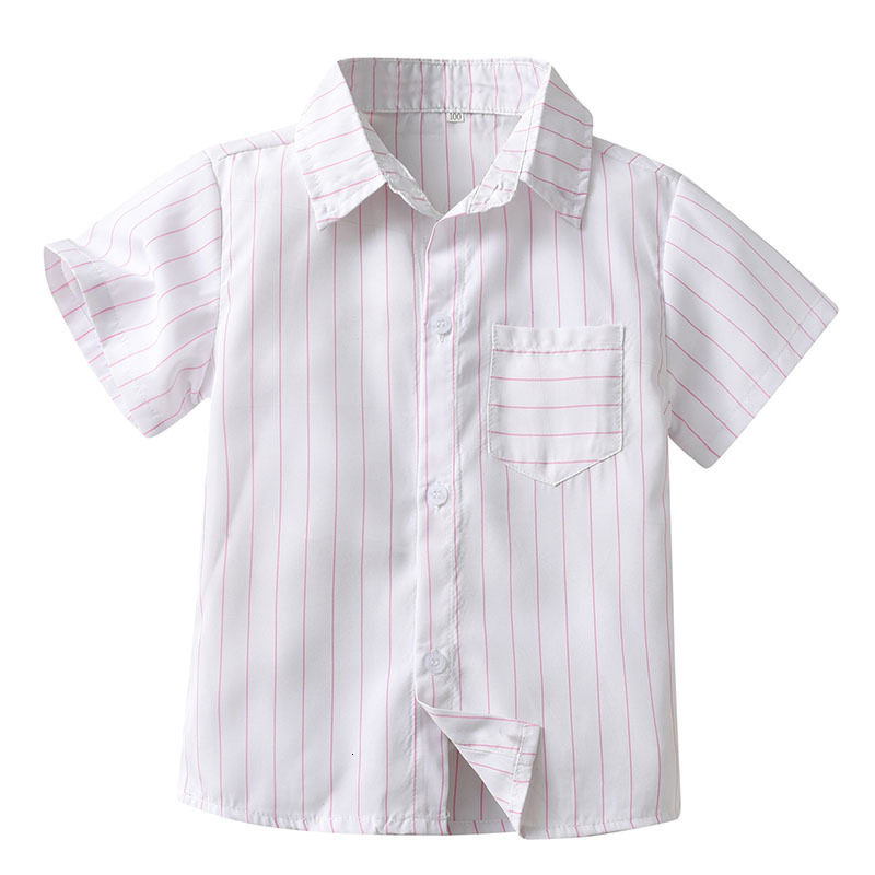 Kids Shirts Summer Baby Shirts Children's Striped Short Sleeve Shirts Boys' Single Chest Cardigan Formal Top Baby Clothing 230403, 23b005
Kids Shirts Summer Baby Shirts Children's Striped Short Sleeve Shirts Boys' Single Chest Cardigan Formal Top Baby Clothing 230403, 23b005