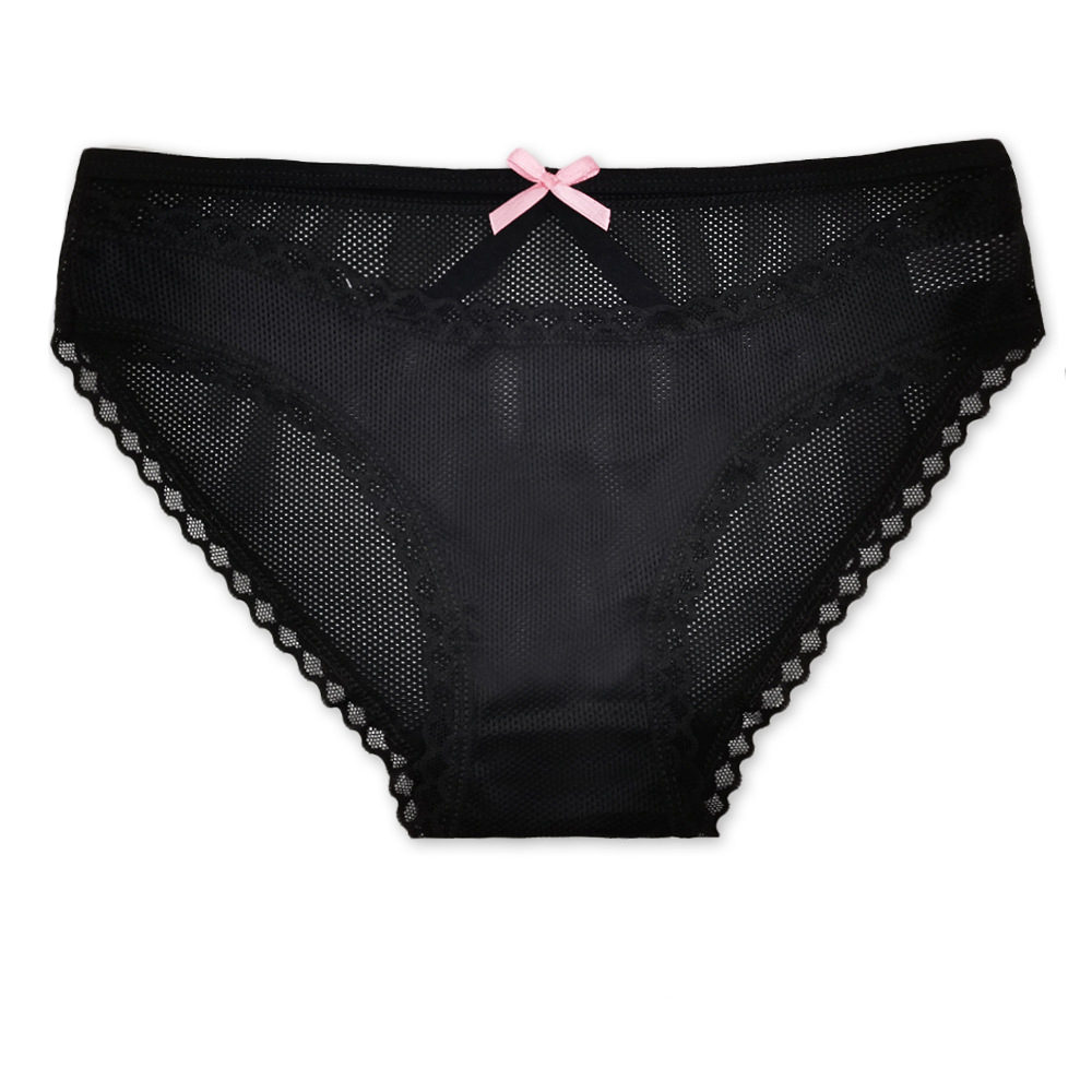 Women's Panties 6 Pieces/Batch Seamless Women's Short Angle Mesh Underwear Low Waist Breathable Women's Underwear Girls' Intimate 