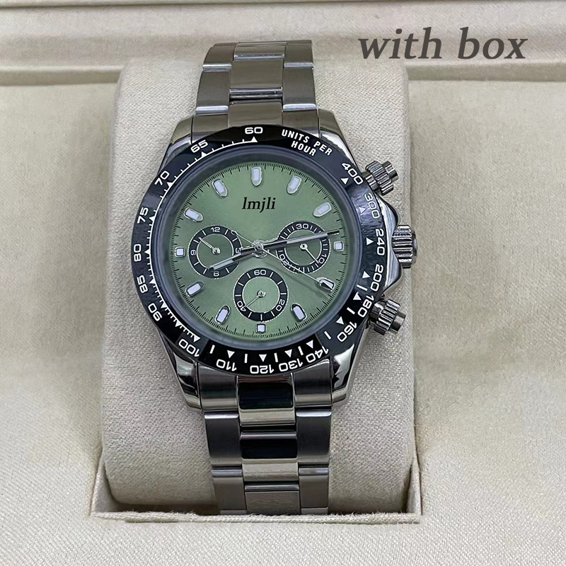Mens Automatic Mechanical watches Sapphire Glass 40MM Stainless Steel green Dial Solid Clasp Montre de luxe Super luminous Waterproof Movement wristwatches, Color 17
Mens Automatic Mechanical watches Sapphire Glass 40MM Stainless Steel green Dial Solid Clasp Montre de luxe Super luminous Waterproof Movement wristwatches, Color 17