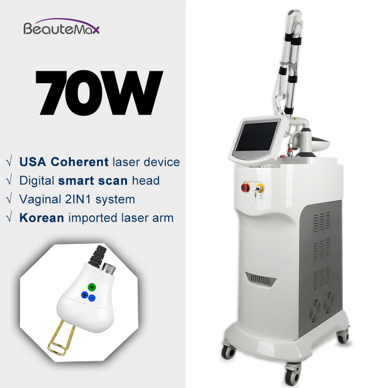 2023 advance co2 fractional system laser tighten vaginal care machine eliminates acne sequelae USA in stock