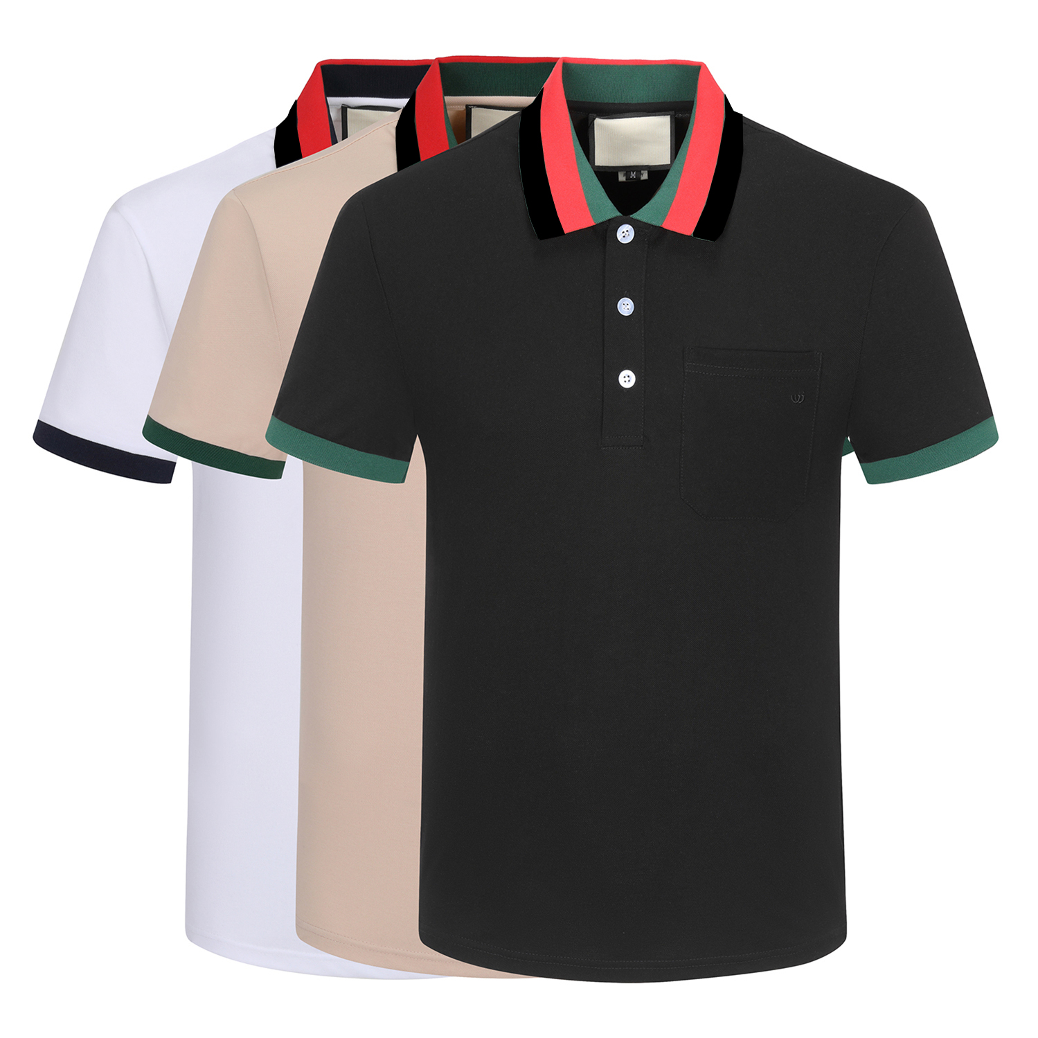 Designer Men's Polo Shirt black and white Red Light luxury short sleeve stitching 100% cotton classic Letter Business Casual Lapel Fashion Slim 3XL#98
Designer Men's Polo Shirt black and white Red Light luxury short sleeve stitching 100% cotton classic Letter Business Casual Lapel Fashion Slim 3XL#98