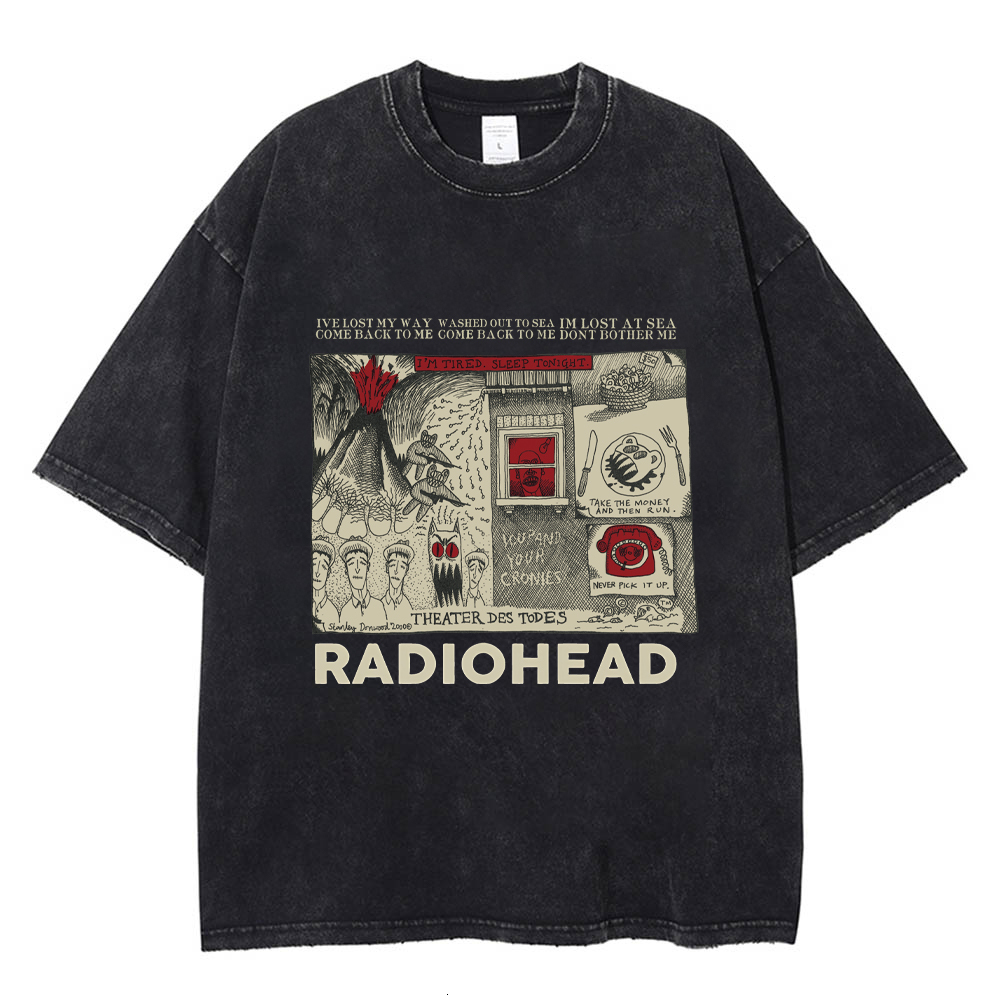 Mens TShirts Radiohead Print Men Tshirts Summer 100% Cotton TShirt Vintage Washed Vast Hip Hop Streetwear Tees Unisex Harajuku Casual Tops 230403, Dx24-10
Mens TShirts Radiohead Print Men Tshirts Summer 100% Cotton TShirt Vintage Washed Vast Hip Hop Streetwear Tees Unisex Harajuku Casual Tops 230403, Dx24-10