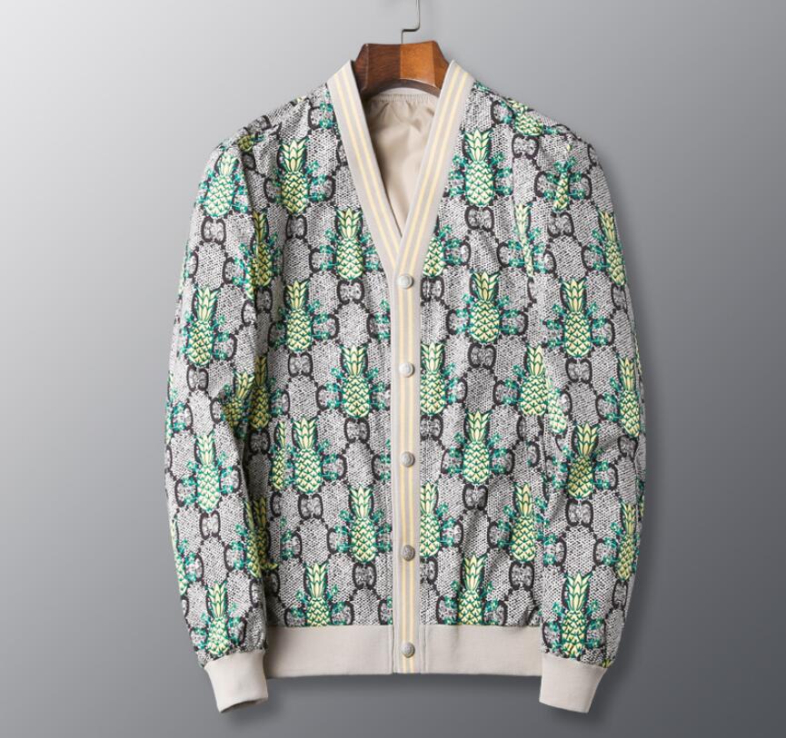 Men's Jackets Coat men's European station men's wear oversize jacquard contrast European baseball collar jacket men's fashion brand, W1
Men's Jackets Coat men's European station men's wear oversize jacquard contrast European baseball collar jacket men's fashion brand, W1