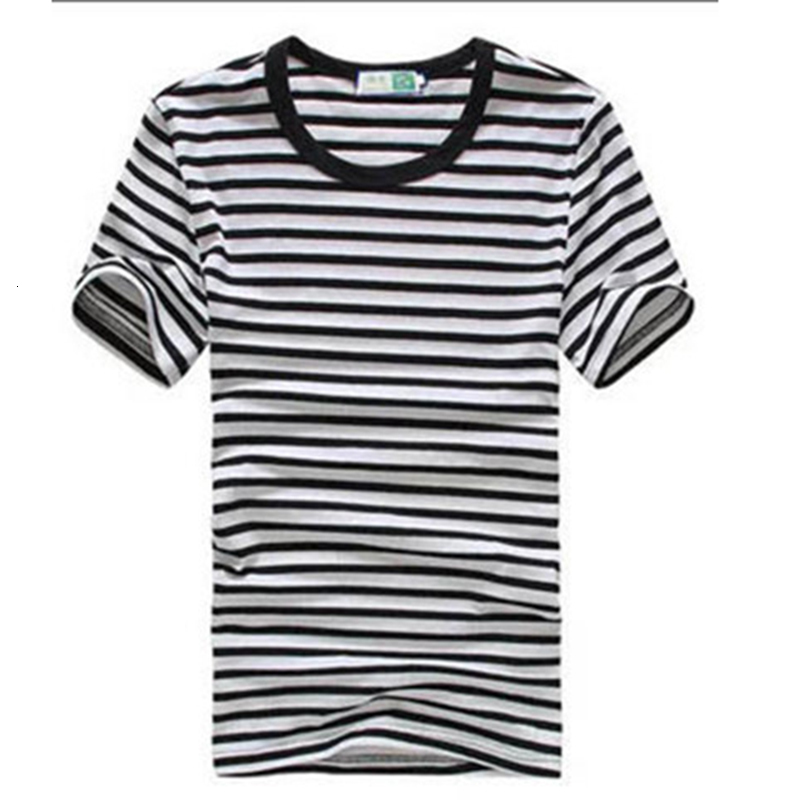 Men's T-Shirts Men's T-shirt Fashion Short Sleeve Slim Fit Striped Top Men's Striped T-shirt Men's T-shirt Women's T-shirt Pl