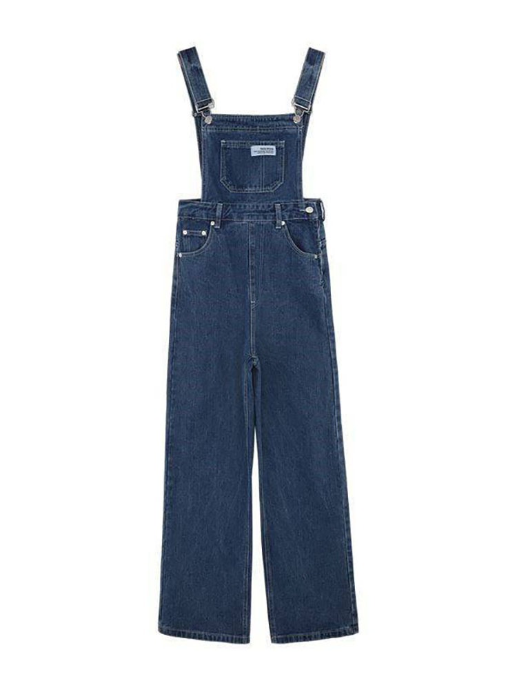 Women's Jeans Women's Jeans Y2K Korean Fashion Overalls Women Denim Autumn Loose Wide Leg Pant Vintage Female Blue Baggy Pants Aesthetic 230
