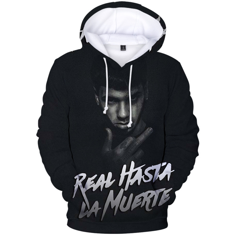 Rapper Anuel AA 3D Print Oversized Women/Men Hoodie Sweatshirt Streetwear Hip Hop Real Hasta La Muerte Pullover Hooded Jacket, 015
Rapper Anuel AA 3D Print Oversized Women/Men Hoodie Sweatshirt Streetwear Hip Hop Real Hasta La Muerte Pullover Hooded Jacket, 015