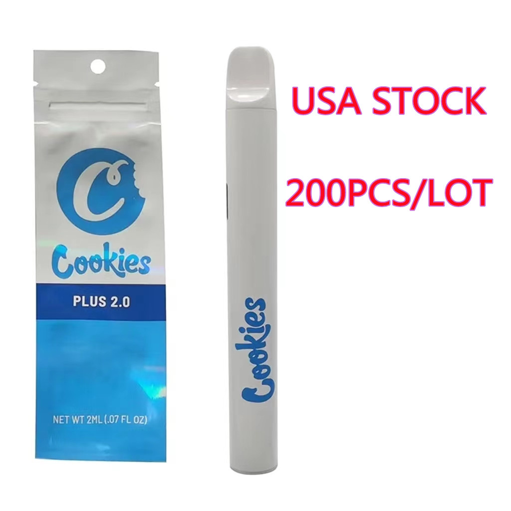 Cookies 2ml Disposable Vape Pen USA STOCK Electronic Cigarettes Thick Oil Pods Vaporizer Pens 350mah Rechargeable Battery Ceramic Coil Start Kits Bags Packaging
Cookies 2ml Disposable Vape Pen USA STOCK Electronic Cigarettes Thick Oil Pods Vaporizer Pens 350mah Rechargeable Battery Ceramic Coil Start Kits Bags Packaging