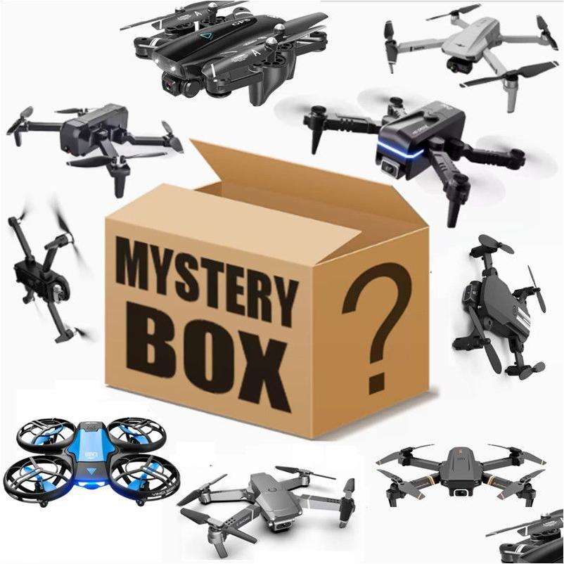 Drones 50%Off Mystery Box Lucky Bag Rc Drone With 4K Camera For Adts Kids Remote Control Boy Christmas Birthday Gifts Drop Delivery Dhuok