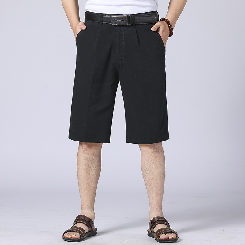Men's Shorts Men's Loose Casual Shorts Summer Business Fashion Shorts Men's Comfortable Cotton Pants Plus Size Shorts 230403