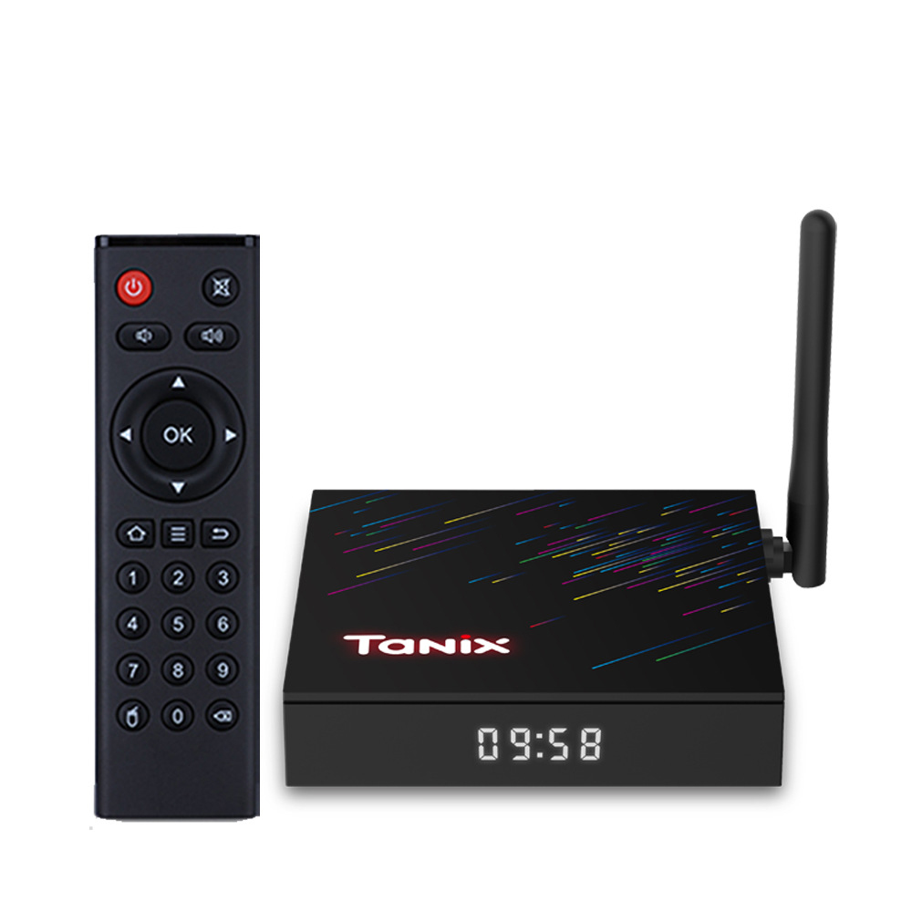 Tanix TX68 4G 64GB TV BOX Android 12 Smart Android TVBOX Allwinner H618 Dual Band Wifi6 3D 4K BT 6K Media Player Set Top Box