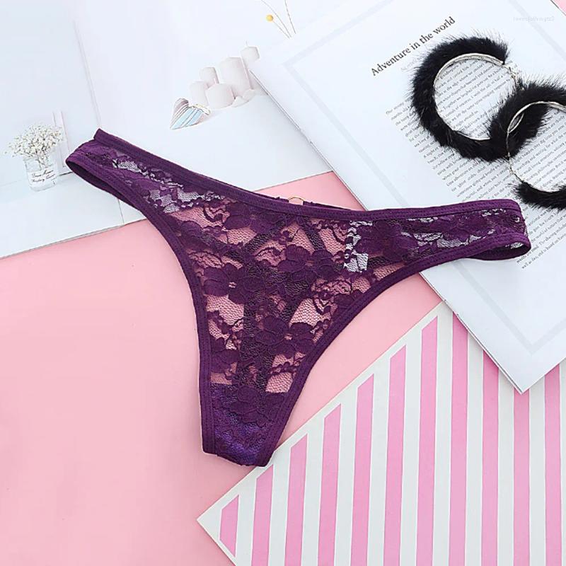 Sexy Lace Thong Panties For Women Seamless T Panty Transparent Ladies Gerie With Erotic Appeal