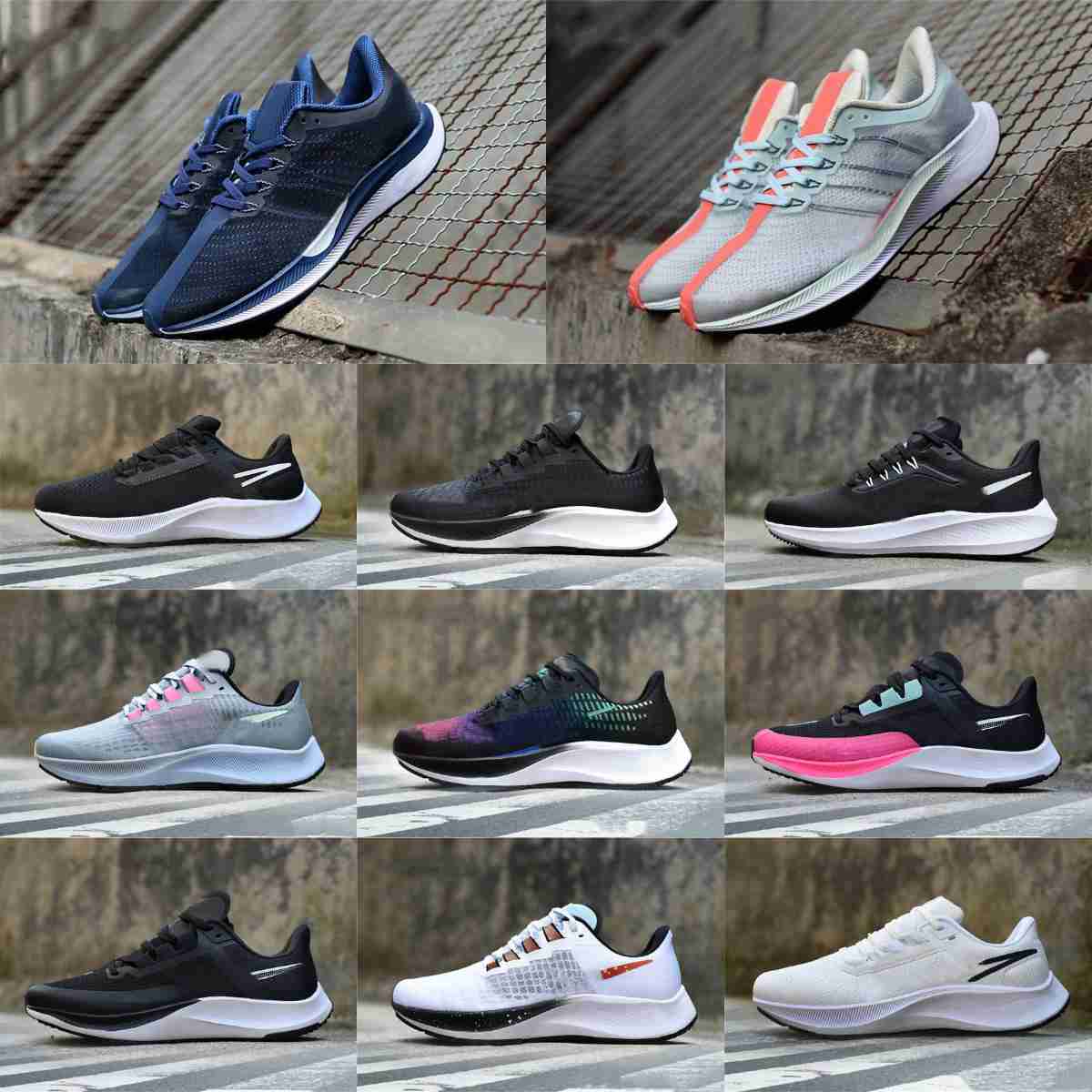 Train Air ZOOM PEGASUS 37 Casual Shoes Men Women Max 38 39 LE Midnight Black Navy Chlorine Blue Ribbon Wolf Grey Greedy Be True Triple White Designer Jogging Sneakers S1, Z0011
Train Air ZOOM PEGASUS 37 Casual Shoes Men Women Max 38 39 LE Midnight Black Navy Chlorine Blue Ribbon Wolf Grey Greedy Be True Triple White Designer Jogging Sneakers S1, Z0011