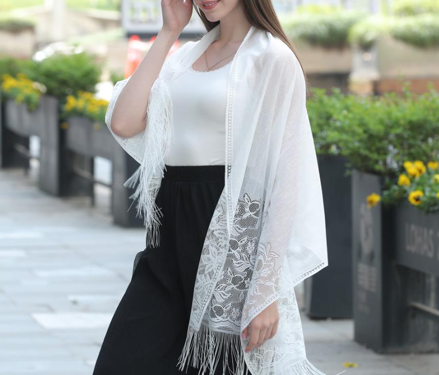 Fashion Tassels Shawls Wraps Others Apparel for Evening Dresses Scarfs for Women Pashmina Wedding Formal Shawl Tops Cover Up
