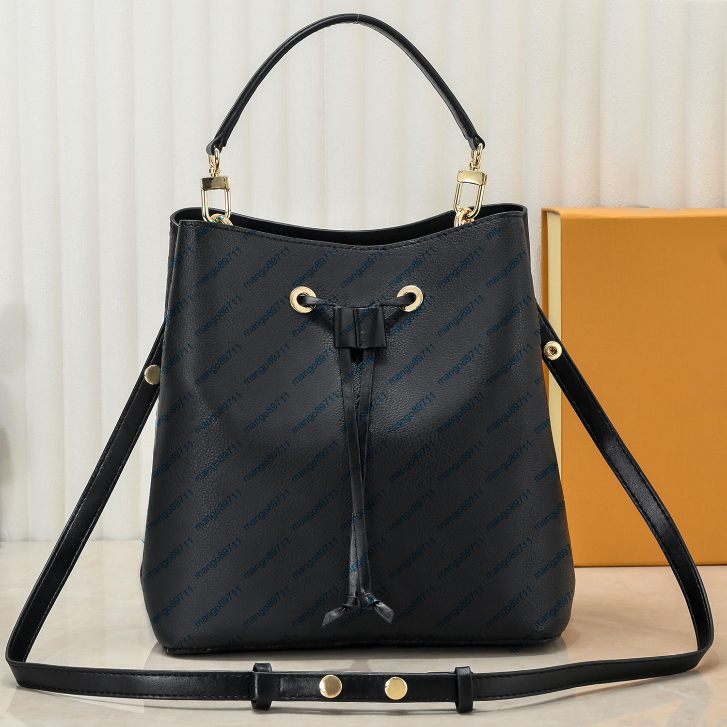 Bucket Purse Tote Designer Bag,Leather For Women Handbags Purses,26cm Stuff Sacks Shoulder Bags